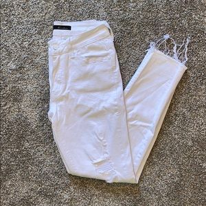 KanCan white skinny jeans
